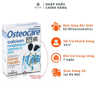 TPBVSK Vitabiotics Osteocare Tablets - Bổ sung canxi cho xương chắc khoẻ