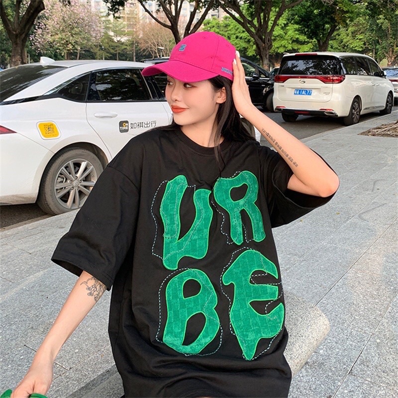 [ Rẻ vô địch ] Áo thun cotton tay lỡ dáng rộng unisex - URBE