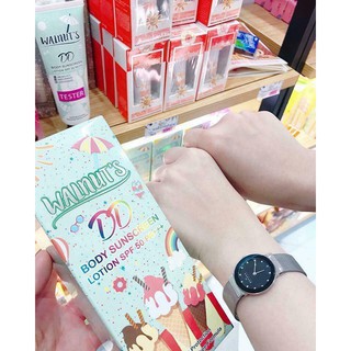 KEM MAKE UP BODY KIÊM LOTION DƯỠNG TRẮNG CHỐNG NẮNG DD WAINUT'S