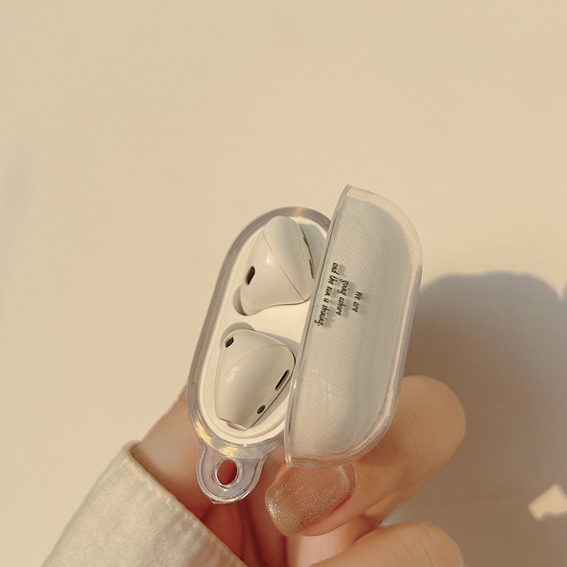 Vỏ case vin.ta.ge, bảo vệ bao đựng tai nghe airpods 1 2 - Ốp airpods chống va đập, trong suốt in hình