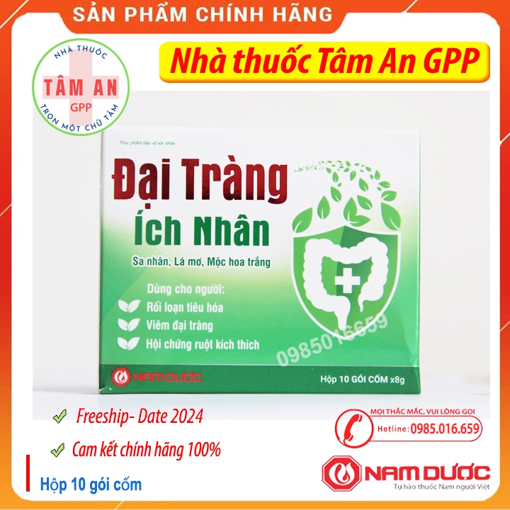Đại tràng Ích Nhân - Chính hãng ⚡Hỗ trợ điều trị Viêm đại tràng, hội chứng ruột kích thích ⚡CÔNG THỨC MỚI⚡Date mới nhất