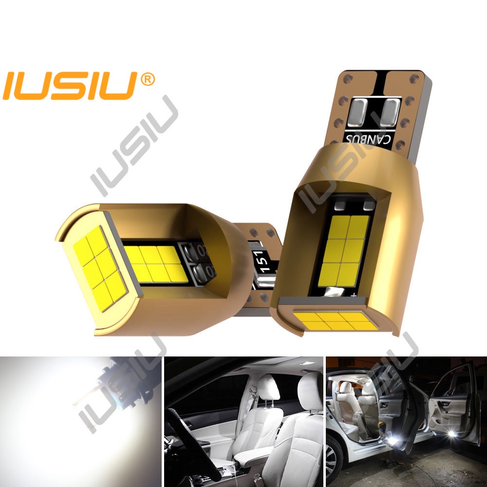 Đèn Led T10 194 W5W WY5W 2016 18SMD Ánh Sáng Trắng Cao Cấp Cho Xe Ô Tô