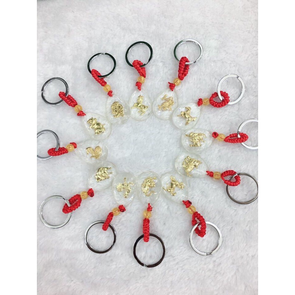 móc khóa 12 con giáp