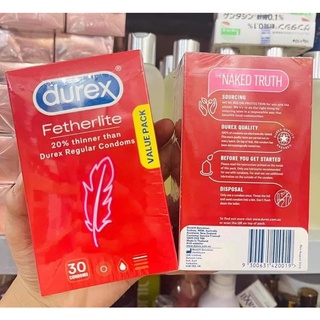Bao cao su Durex 30 miếng ( hàng nội địa Úc)