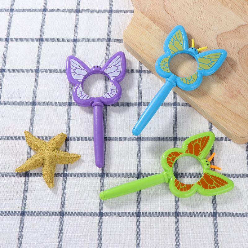 Đồ Chơi Kính Lúp Cầm Tay Thí Nghiệm Khoa Học Hình Côn Trùng Đáng Yêu