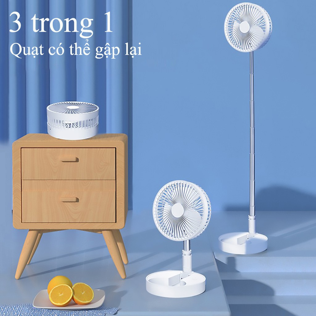 Quạt tích hợp loa không dây Âm nhạc XIAOMI ZOLELE 7200mAh Audio Foldable Fan P10S | BigBuy360 - bigbuy360.vn