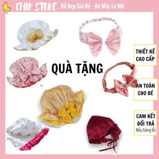 Nón vải - turban cho bé - qùa tặng đi kèm set trang phục