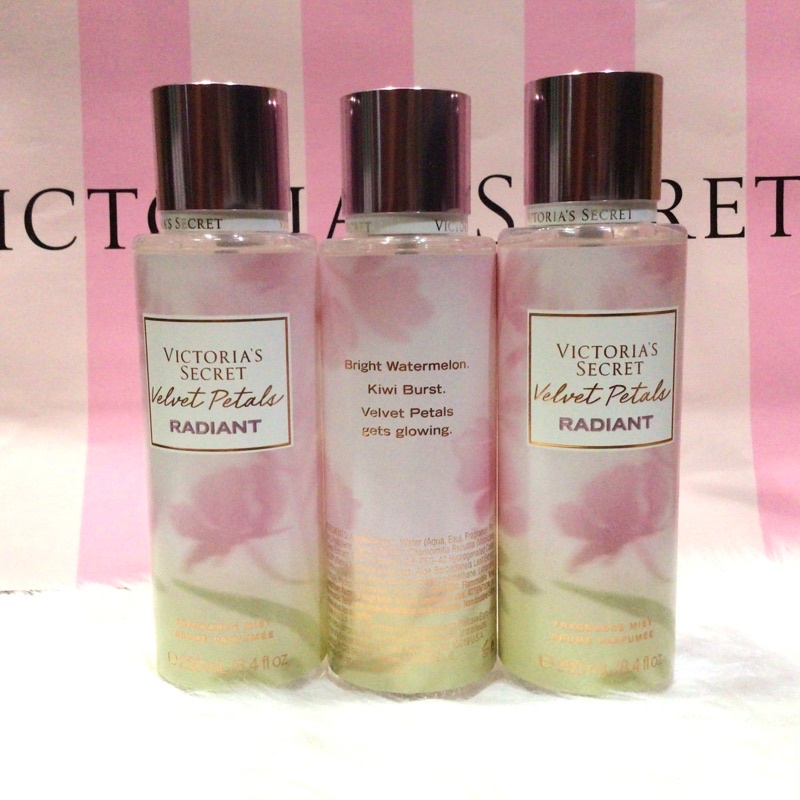 Radiant - Xịt thơm Body Mist Victoria’s Secret - Love Spell Radiant - Velvet Petals Radiant - Pure Seduction