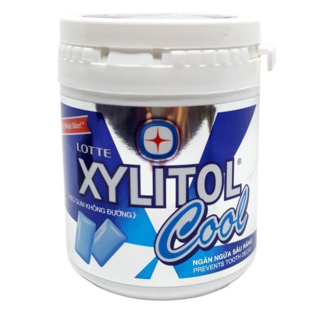 KẸO CAO SU - KẸO GUM KHÔNG ĐƯỜNG XYLITOL 137,8G ĐỦ VỊ