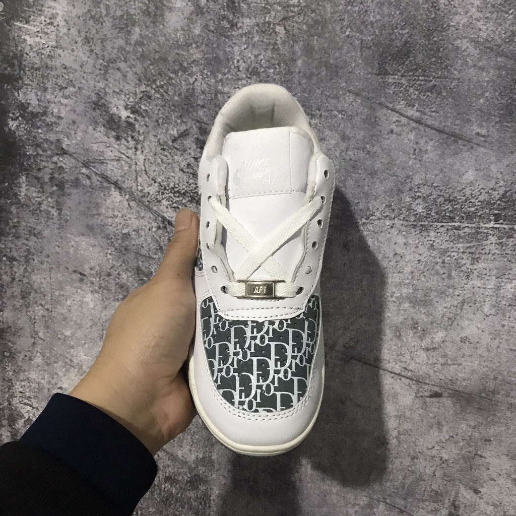 Giày Af 1 Dio Trắng HOT TREND Sneaker Nam Nữ Đủ Size : 39-43