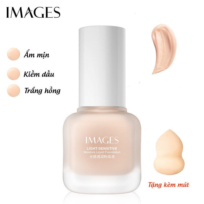 Kem nền che khuyết điểm Image kiềm dầu kháng nước lâu trôi tạo lớp nền đẹp..