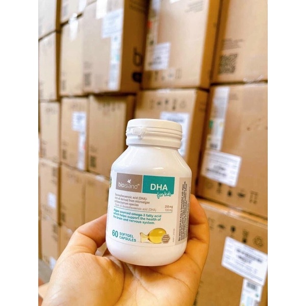 Viên Uống Bioisland DHA For Kids, Úc (60 Viên)