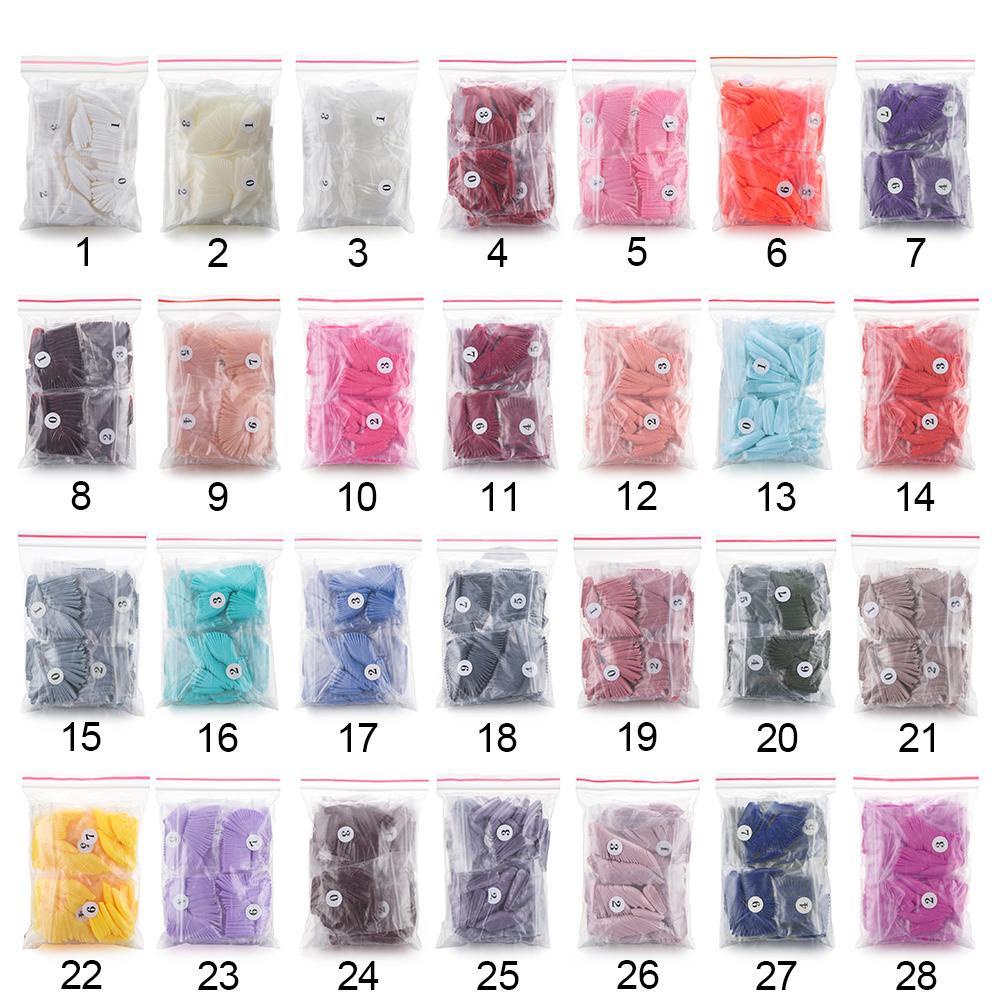 Set 500 Móng Tay Giả Bảo Vệ Toàn Diện DIY Ốp