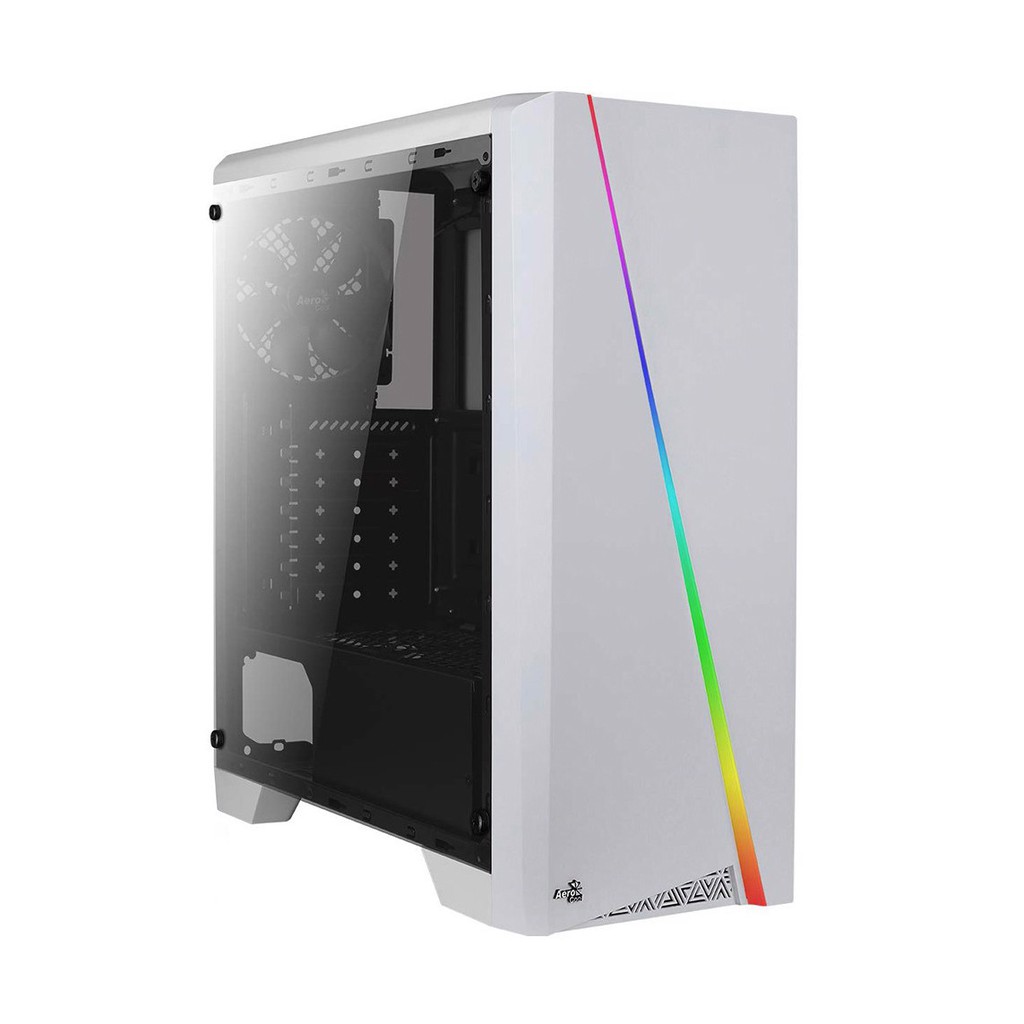 Vỏ PC Aerocool Cylon WG LED RGB (trắng)