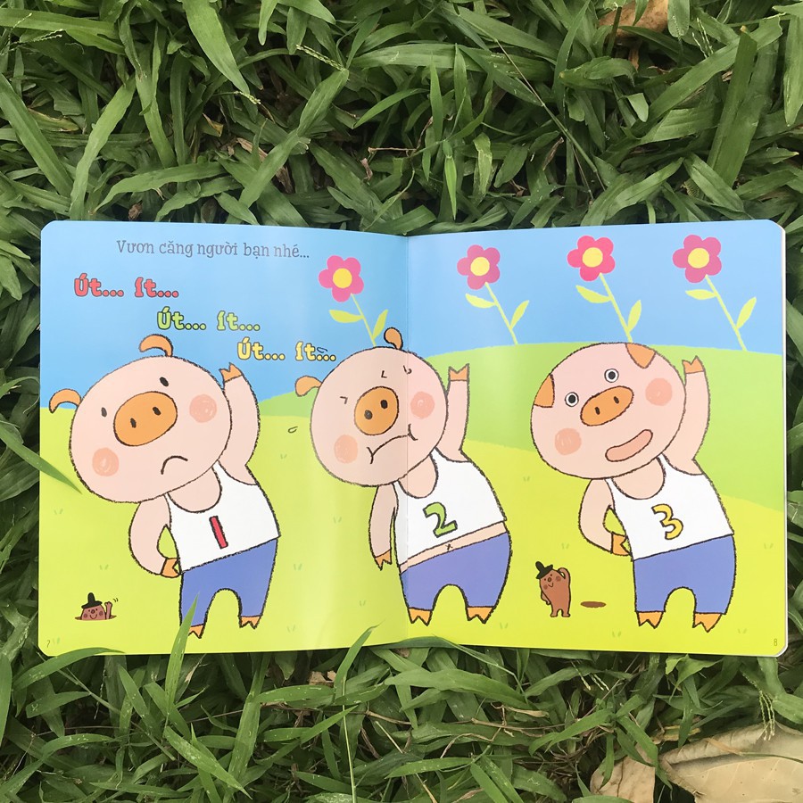 Sách - Ehon Kỹ năng sống cho bé 0-6 tuổi - Combo 5 cuốn Gigabook