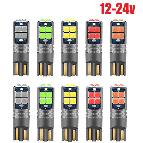 Set 2 Đèn LED Lymoyo 24V T10 12V Led W5W T10 168 194 Cho Xe Hơi