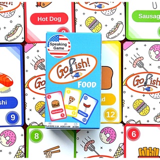 Go fish game “Food”