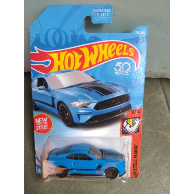 Xe Hotwheels 2018 Ford Mustang GT