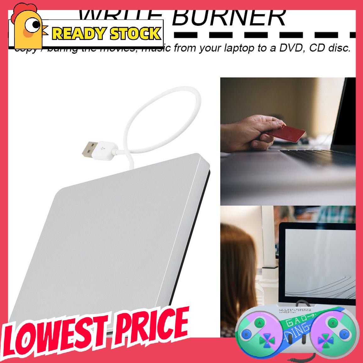 [lovely]USB External Slot in DVD CD Drive Burner Superdrive for Apple Thin