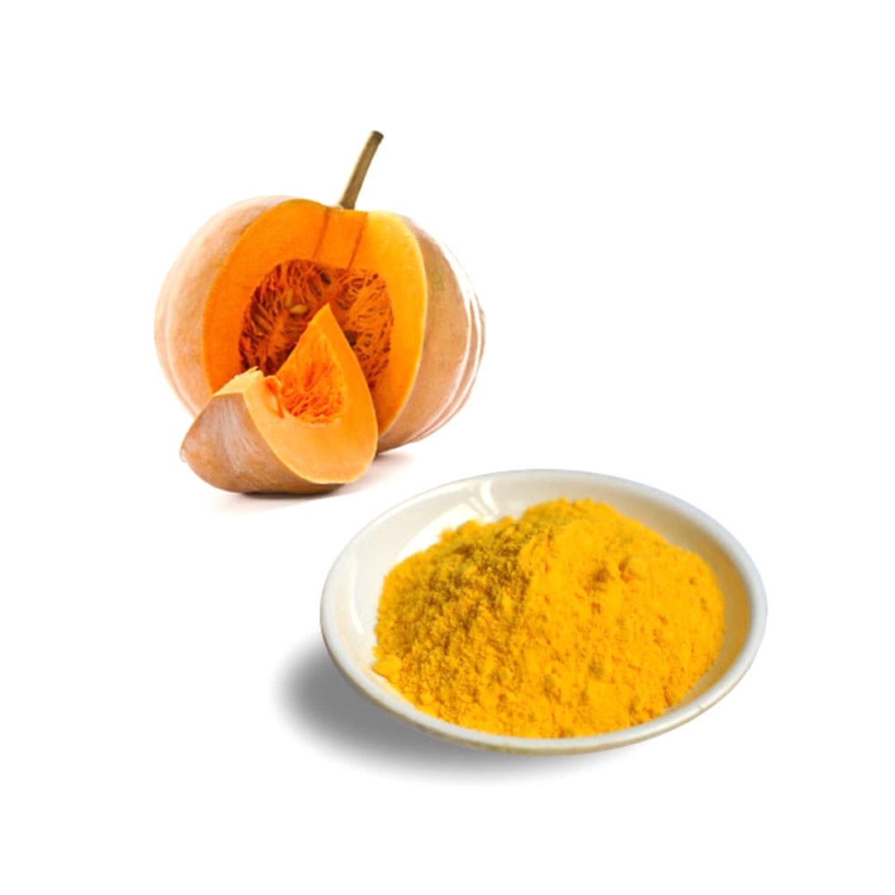 Bột Bí Đỏ sấy lạnh nguyên chất NTPOWDER 60gr hũ thủy tinh - Nhất Tín Food