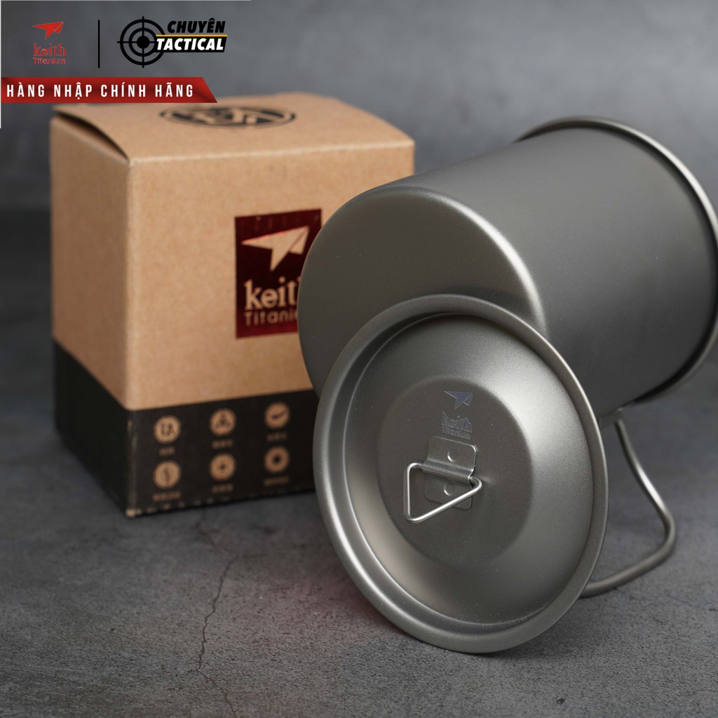 Ca Titanium 1 Lớp 300ml Keith Ti3201