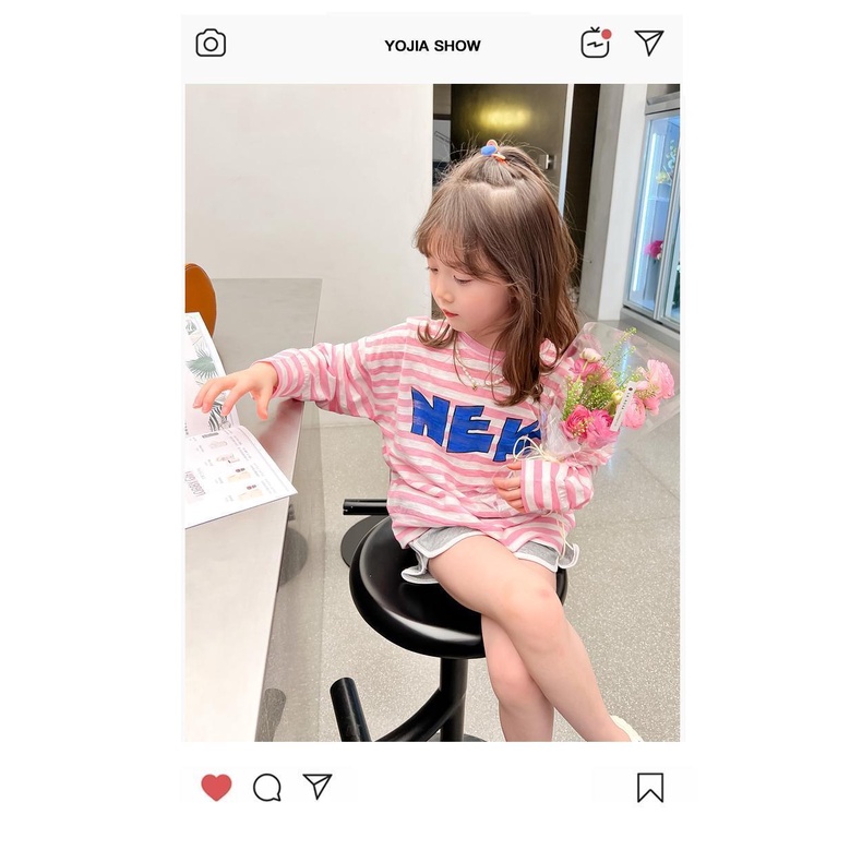 Hàng Mới Về Áo Thun Chống Nắng Thoáng Khí Thoải Mái Phong Cách Thời Trang Mùa Hè Cho Bé Gái