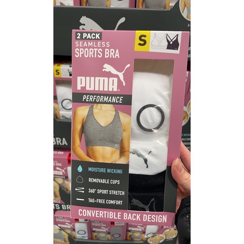 ÁO BRA  🌟 PUMA 🌟  CHÍNH HÃNG - ÁO TẬP PUMA Chính Hãng chất thun co giãn ôm khít  rất thoải mái