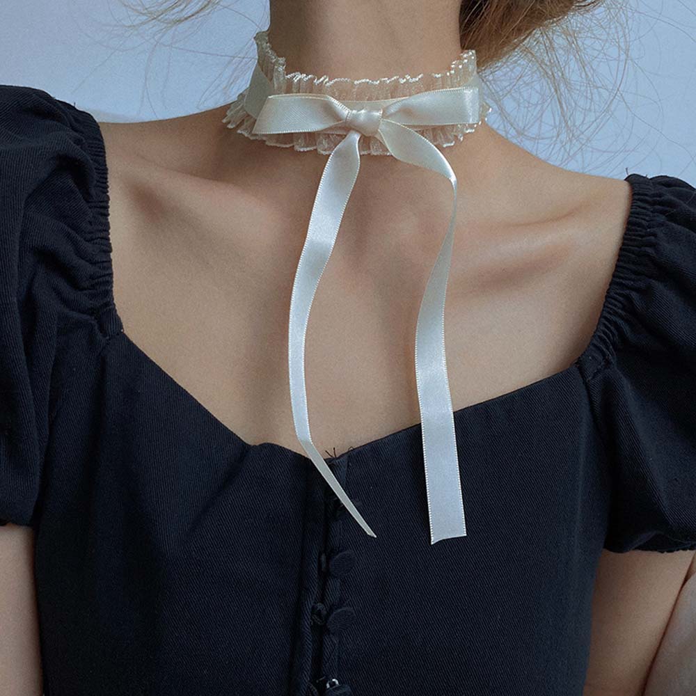 Vòng Cổ Choker Phối Ren Thời Trang Dành Cho Nữ
