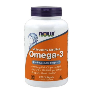 Omega 3 now 200v hỗ trợ giảm nguy cơ mắc các bệnh tim mạch