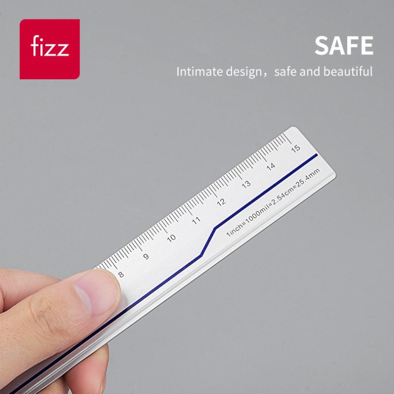 Thước nhôm Fizz 15cm GB22704