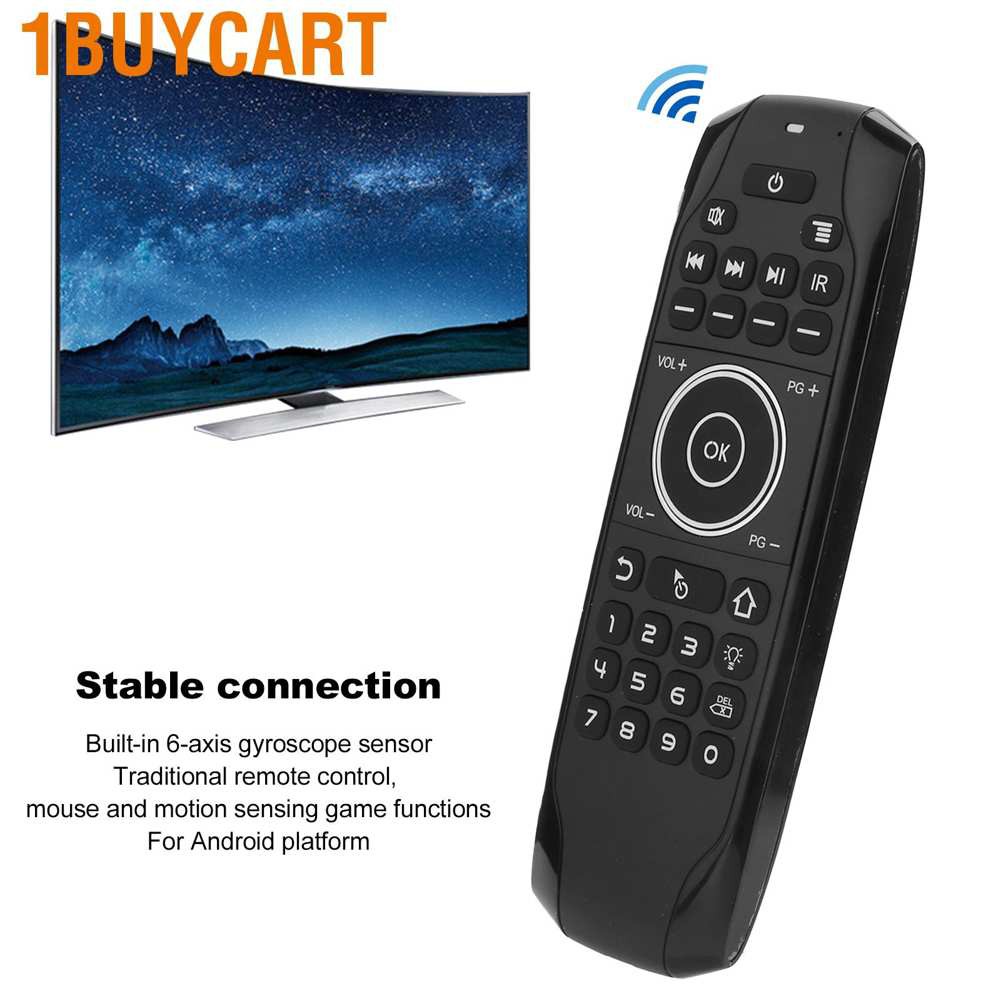 Chuột điều khiển từ xa Bluetooth 5.0 có đèn nền tiện dụng cho TV G7BTS