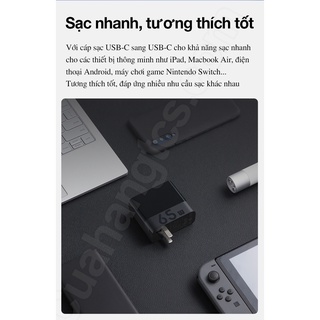 Củ sạc nhanh PD ZMI HA835 65W 2A1C(BH6)