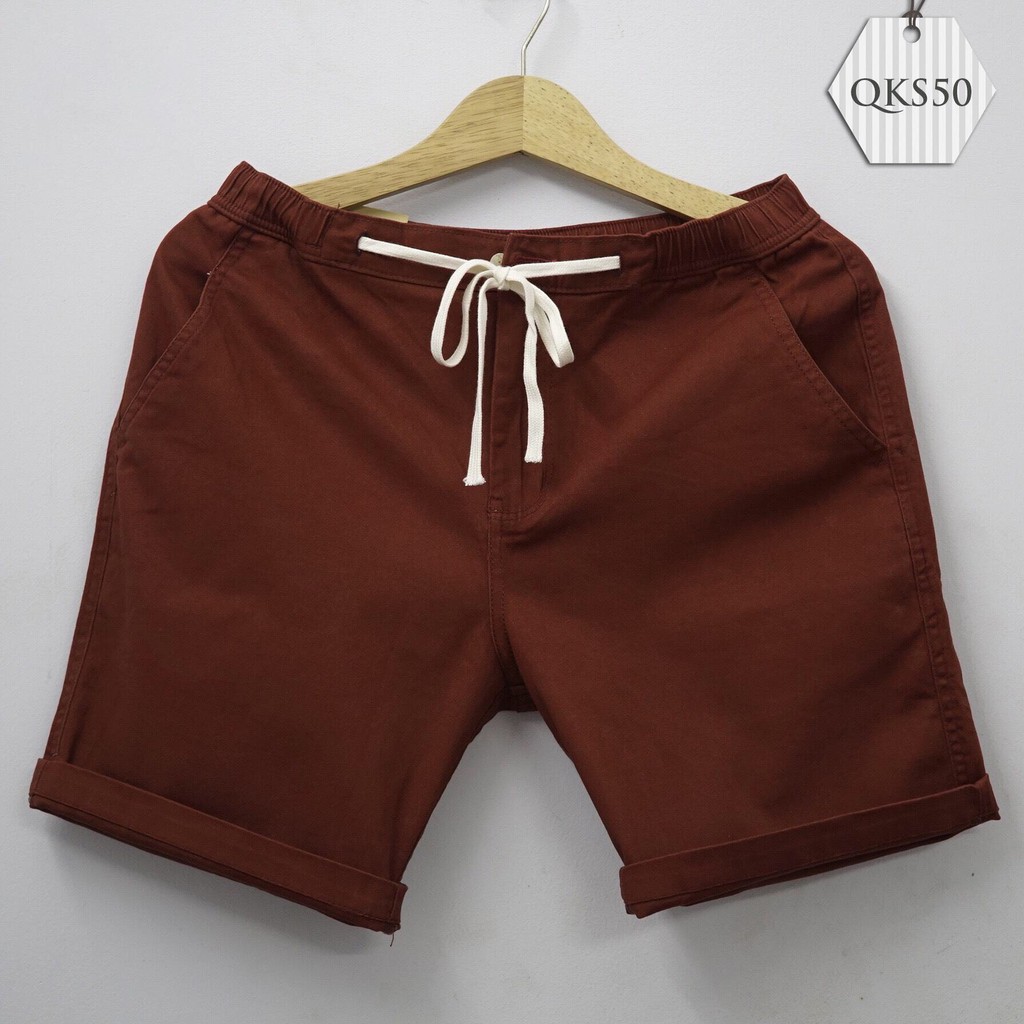 Quần Short Nam Kaki Thun Co Giãn Form Dáng Thể Thao, Quần Unisex Kaki Lửng | BigBuy360 - bigbuy360.vn