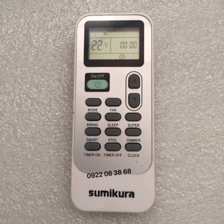 Remote máy Lạnh Sumikura - Điều Khiển Từ Xa Máy Lạnh Sumikura