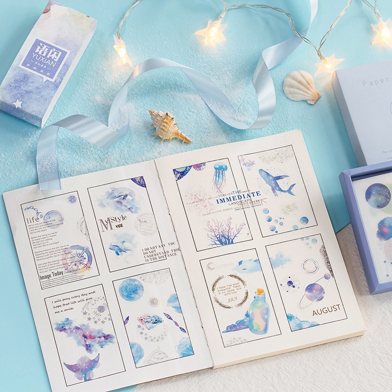 Sticker vintage dán sổ dán mũ bảo hiểm anime cute trang trí DIY Crafts, Scrapbook, Journal, Diary, Planner 1 tấm HD117