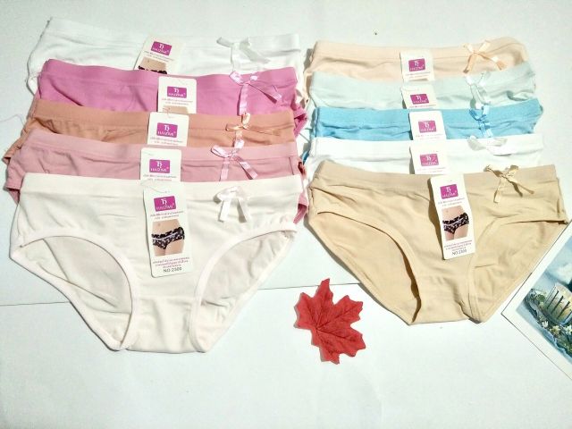 Sét  5 quần lót nữ, Com bo quần lót, com bo 5 cái quần chíp đẹp,