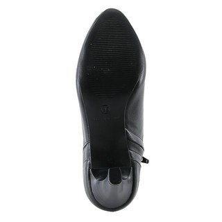 Giày boot nữ da bò màu đen, PH7920, nâu PH7038