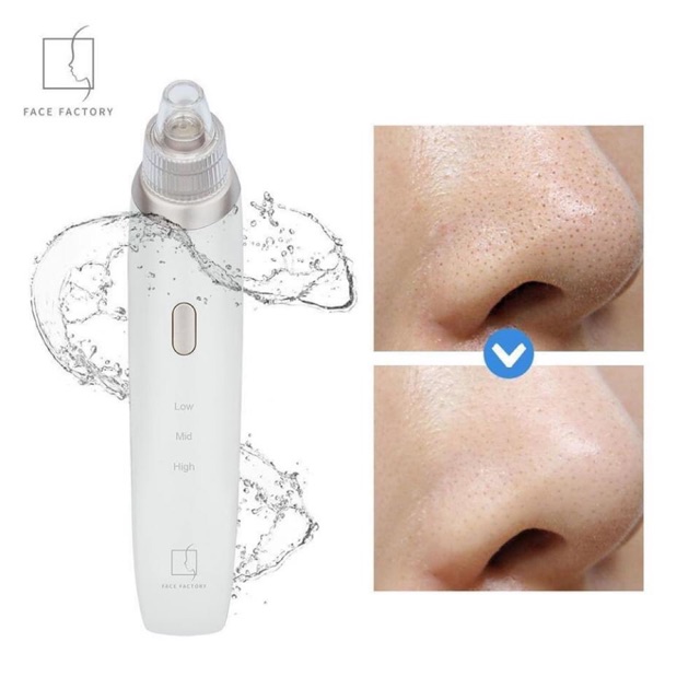 [FREE SHIP] MÁY HÚT MỤN BEAUTY SUCTION FACE FACTORY (HÀN QUỐC)