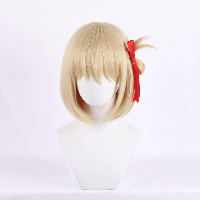 Tóc Giả Ngắn Hóa Trang Nhân Vật Lycoris Recoil Chisato Nishikigi
