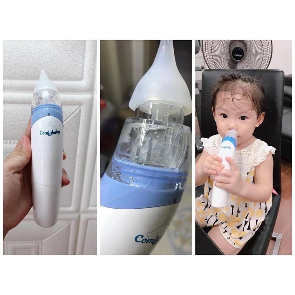 Máy hút mũi cho bé Comfy Baby - Động cơ êm ái, an toàn, ít gây tiếng ồn dễ sử dụng