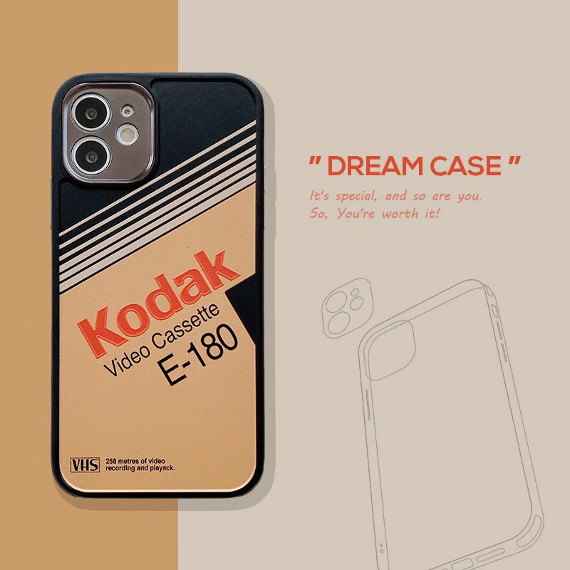 KODAK Ốp Lưng Hình Camera Cho Điện Thoại Iphone12 / 12pro Max / 12mini / 7plus / Xs Max / Xr / 11pro Max | BigBuy360 - bigbuy360.vn