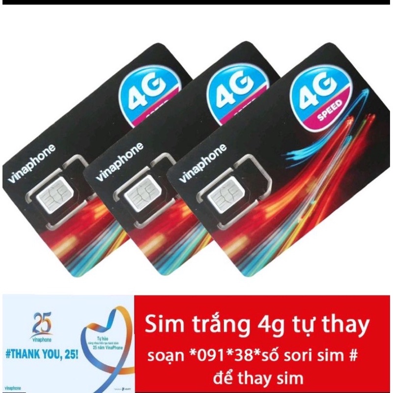 Sim trắng Vinaphone 5G, Sim trắng tự thay