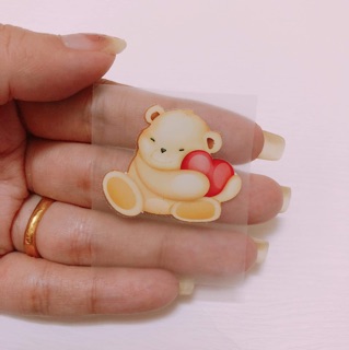 Sticker ủi, hình ủi, patch ủi hình gấu (Phụ liệu may vá trang trí quần áo may mặc, Handmade, DIY)
