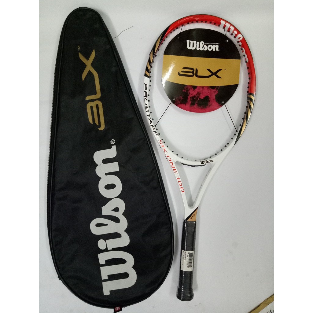 Vợt tennis Wilson 285g tặng căng cước quấn cán và bao vợt - ảnh thật sản phẩm