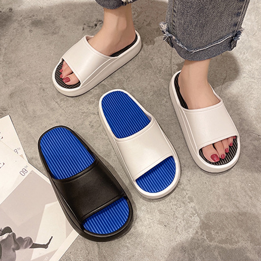 Dép bành mì CHAO đế 4cm, dép xốp quai ngang hàng Quảng Châu