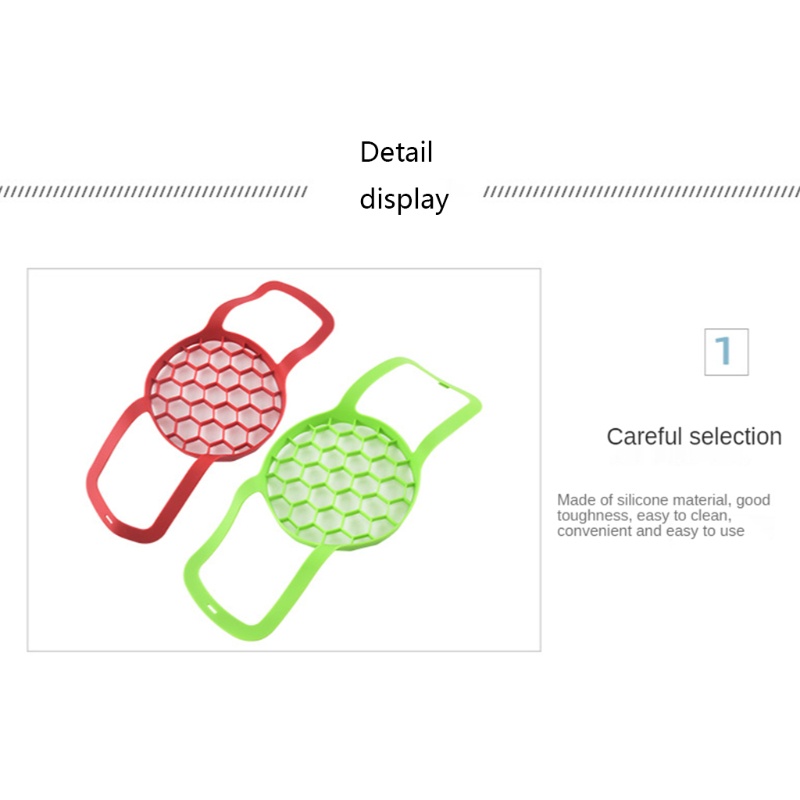 Dụng Cụ Hỗ Trợ Hấp Bánh Bằng Silicon Gel Mềm Có Tay Cầm Tiện Dụng