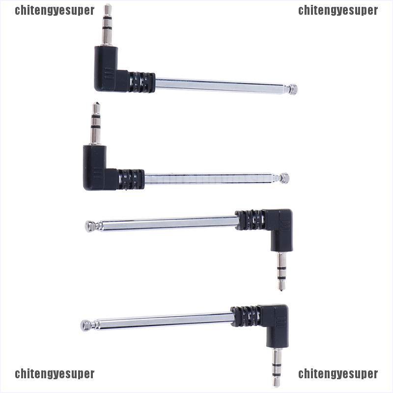 Set 4 Ăng Ten Radio Fm 3.5mm 8.8 Inch Bằng Kim Loại Cho Điện Thoại