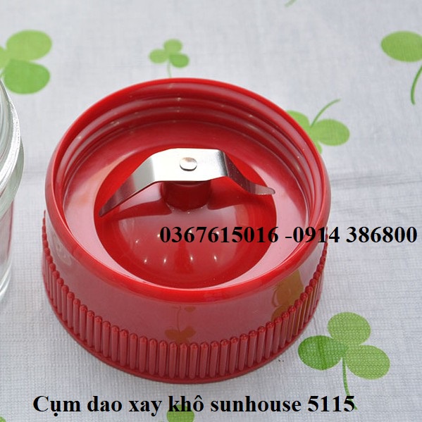 Cối Thuỷ Tinh nhỏ +sinh tố máy xay Sunhouse SHD5111 SHD5112 SHD5115