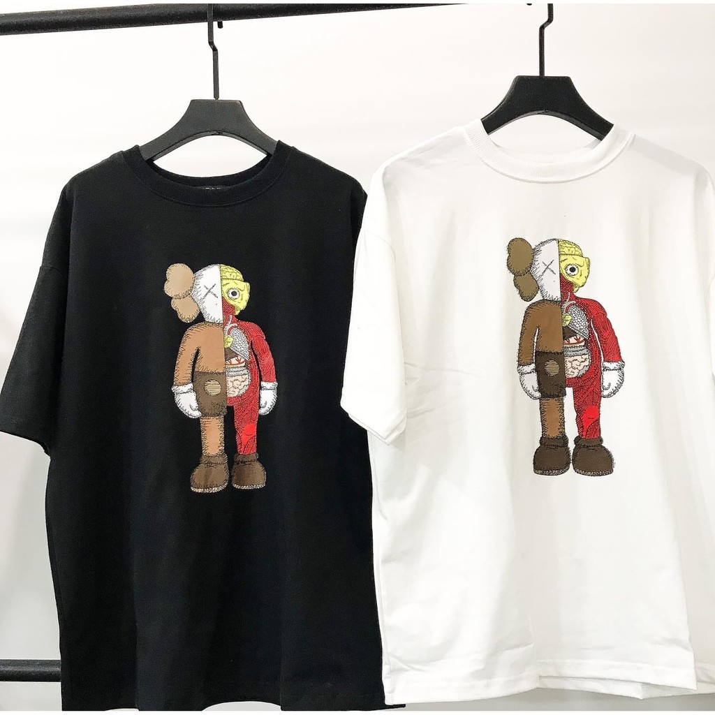 Áo Thun Tay Lỡ KAWS TEE Unisex