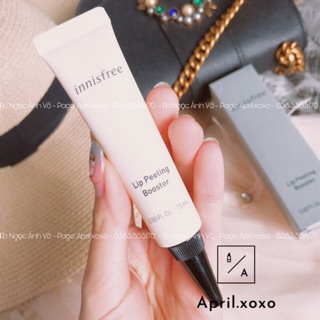 Tẩy Tế Bào Chết, Mang Lại Đôi Môi Căng Mịn Innisfree Lip Peeling Booster